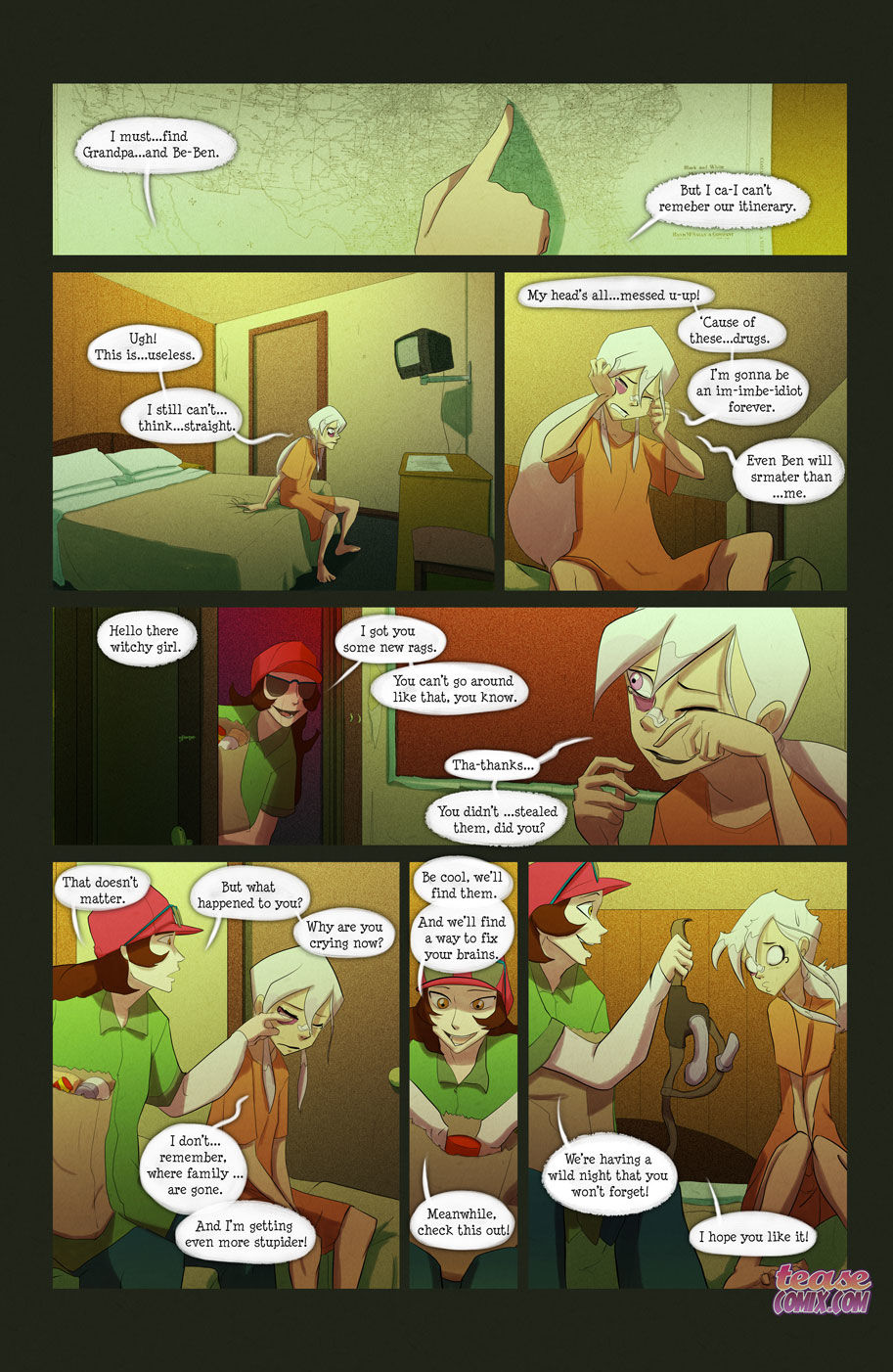 Fixxxer - The witch with no name, Ben 10 page 47