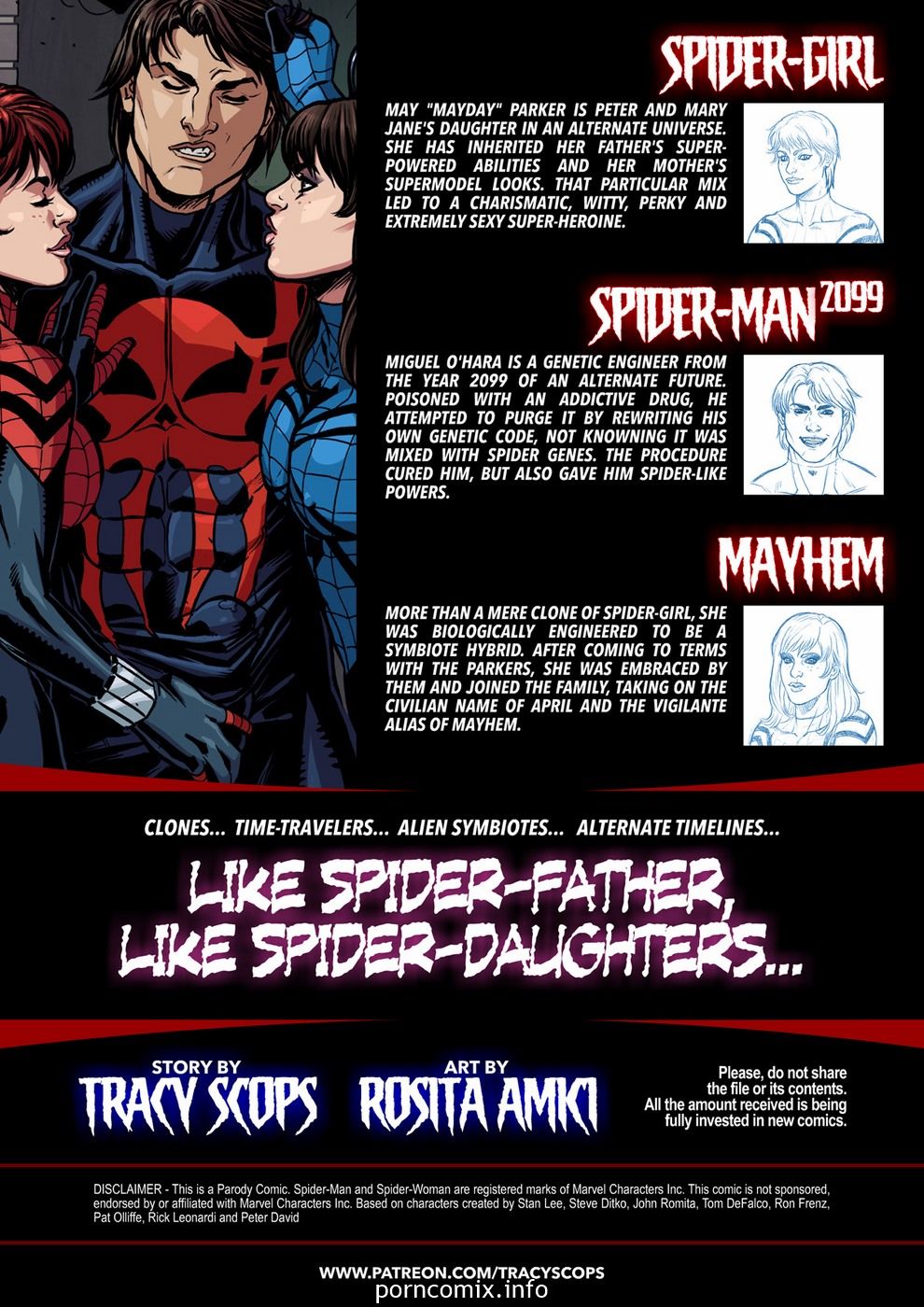 Spider-Girl Spider-Man 2099 - Superheros xxx page 2