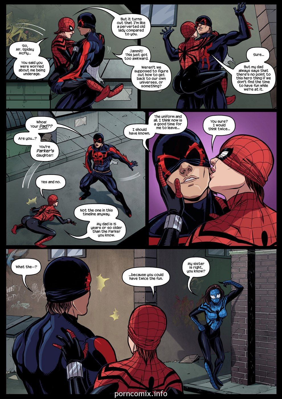 Spider-Girl Spider-Man 2099 - Superheros xxx page 5