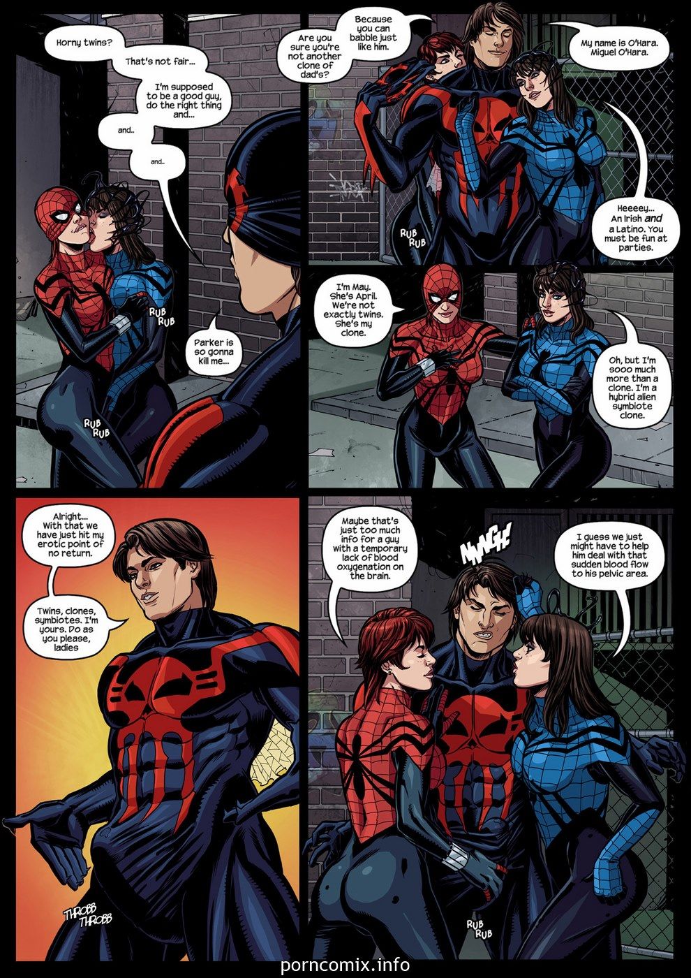 Spider-Girl Spider-Man 2099 - Superheros xxx page 6