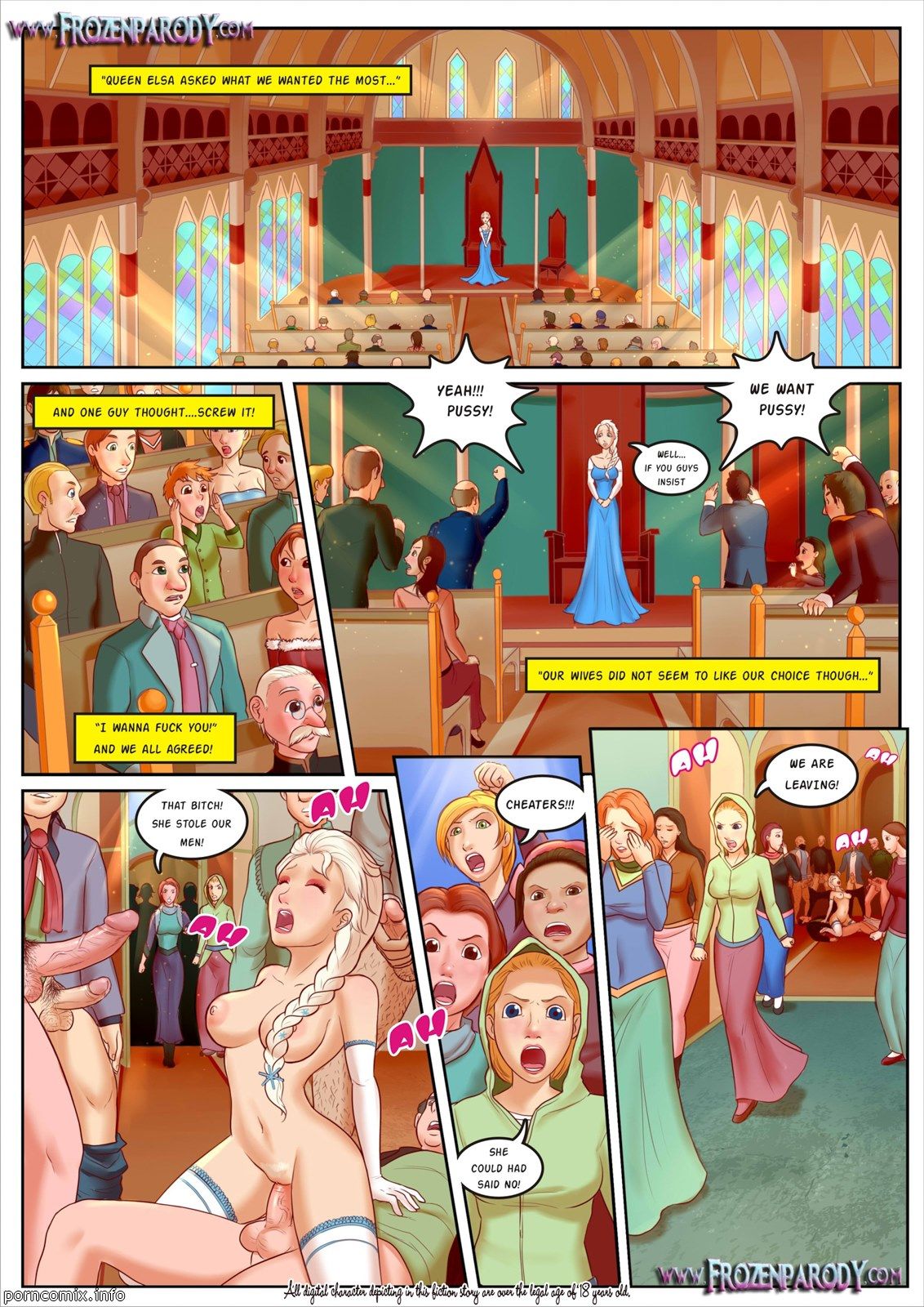 Frozen Parody 1-Elsa page 5