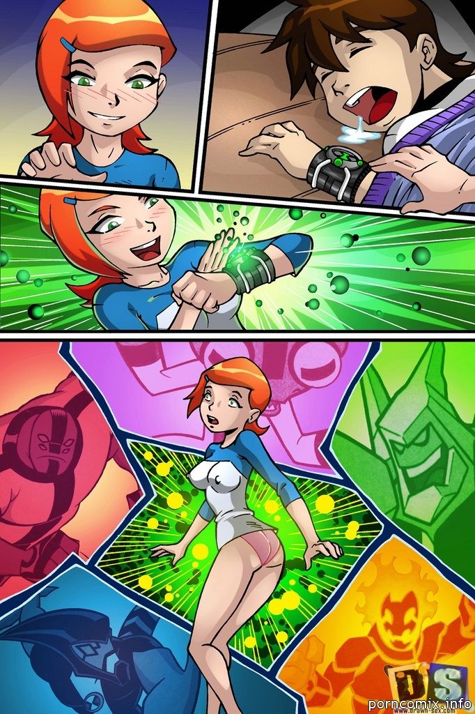 Ben 10 Gwens Orgy page 1