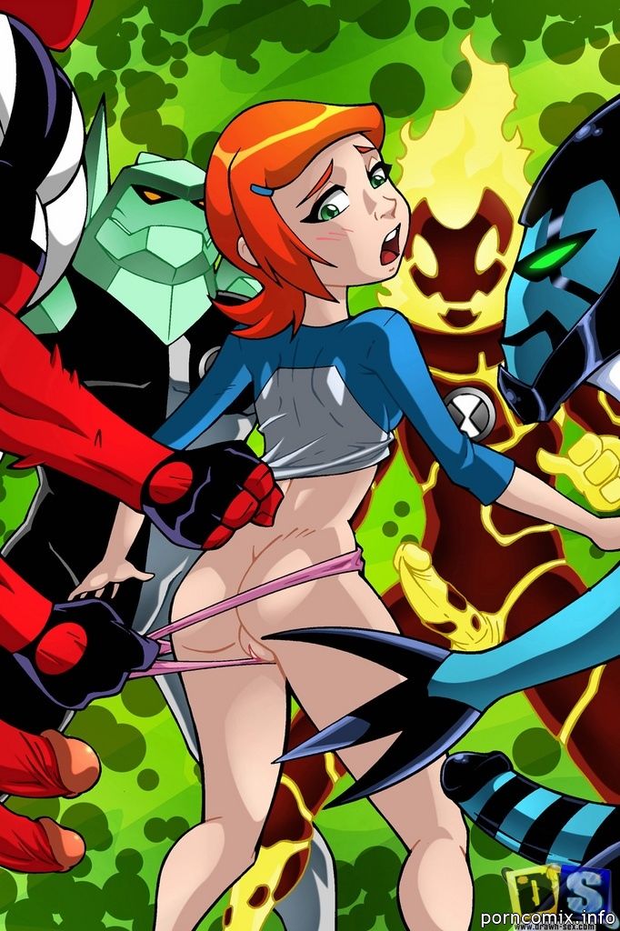 Ben 10 Gwens Orgy page 2