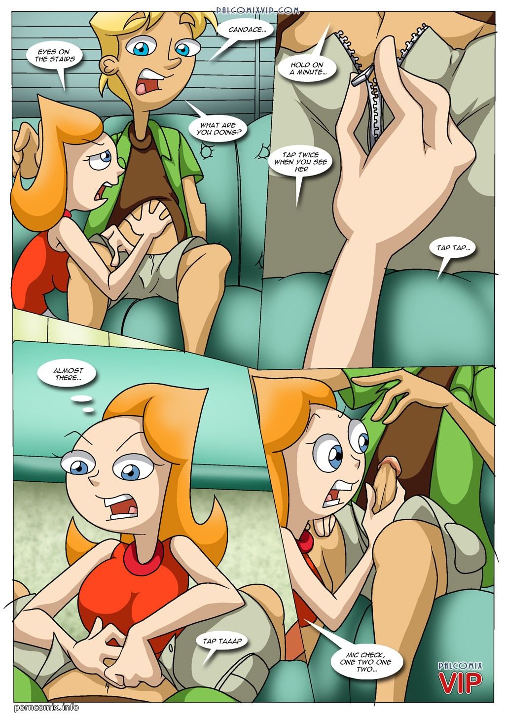 Pal Comix - Phineas And Ferb - Helping Out a Friend page 9