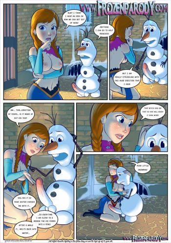Frozen Parody 3 - Iceman Sex cover