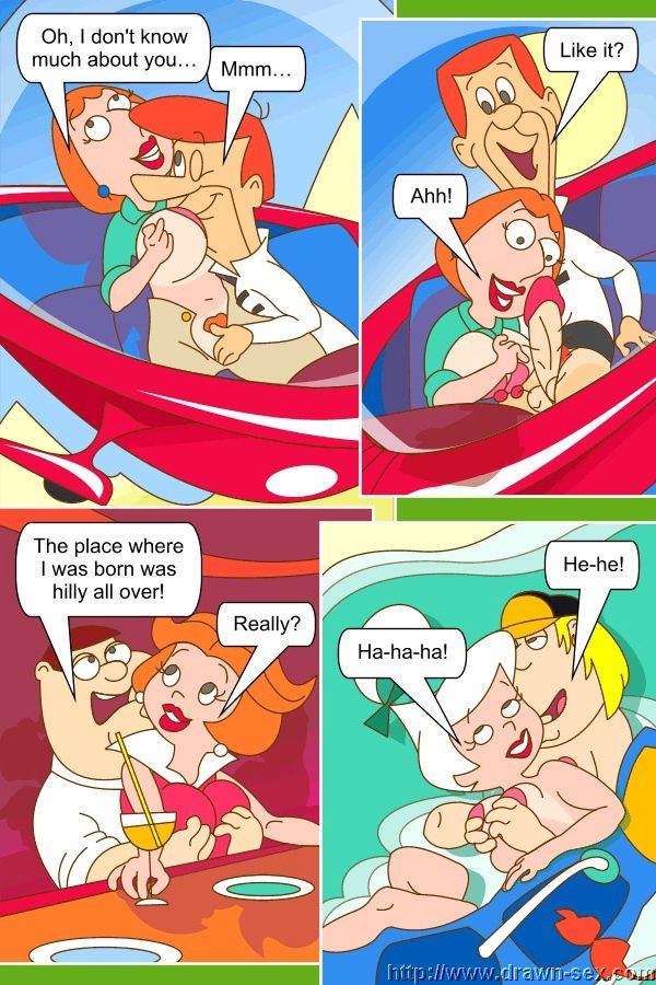 [Drawn-Sex] Jetsons & Griffins,Swingers Party page 3