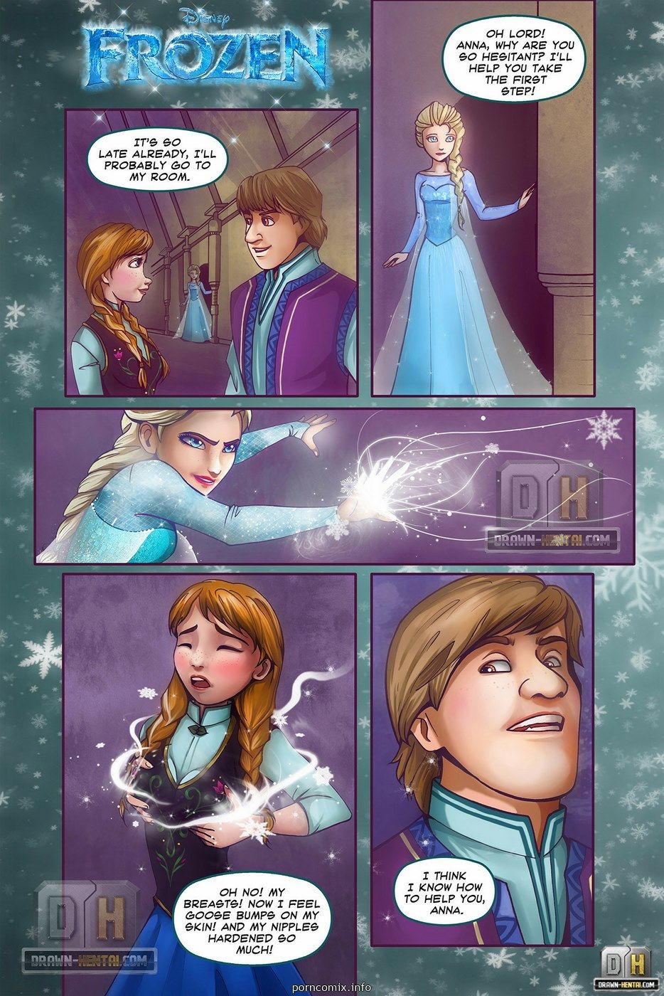 DrawnHentai - Disney - Frozen page 1