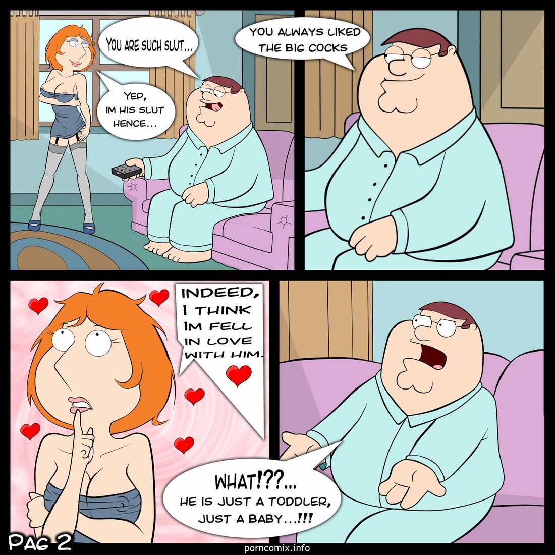 Family Guy Babys Play 3 The Sleepover page 4