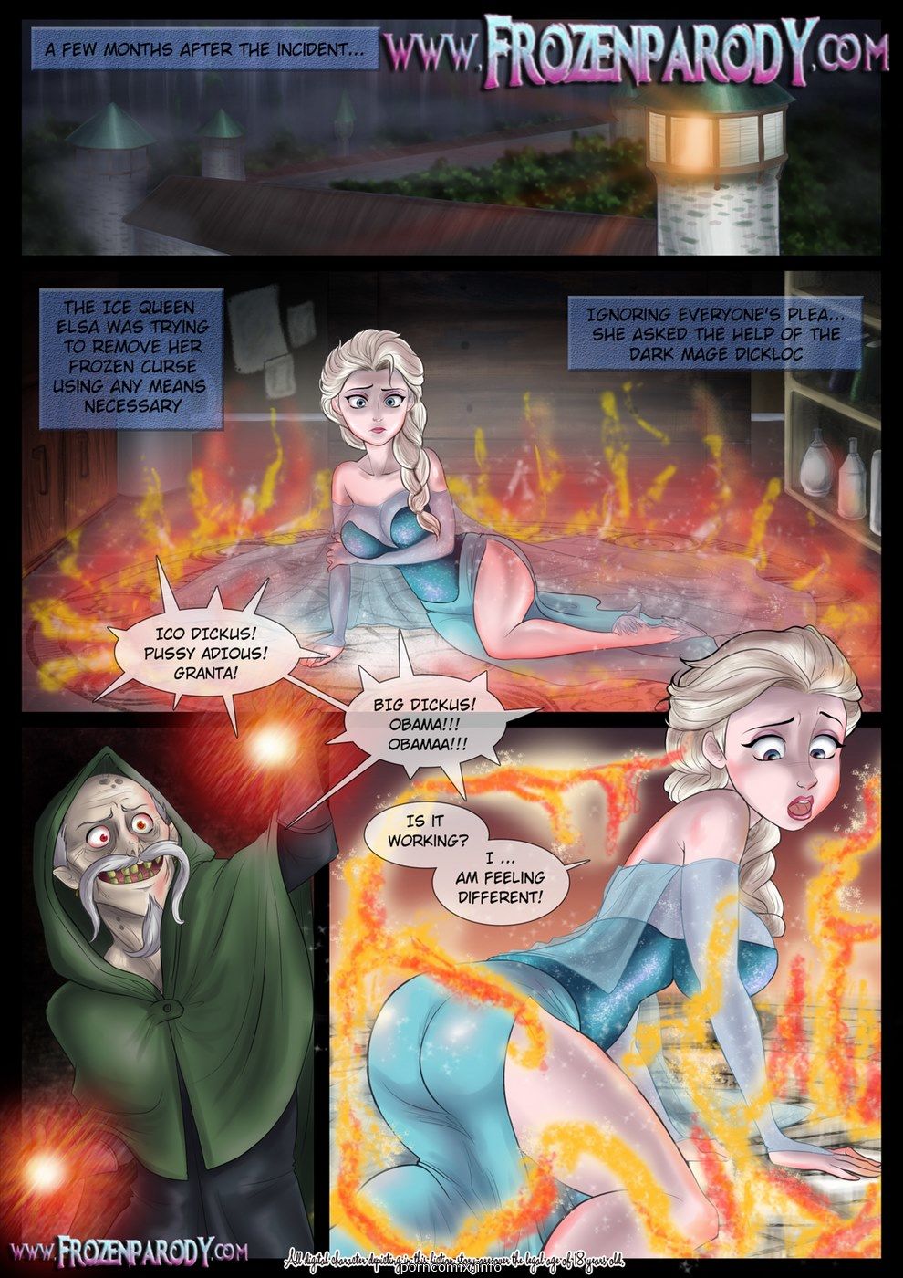 Frozen Parody-4 page 1