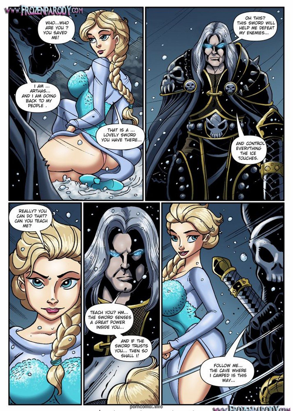 Frozen Parody 7 - Elsa Hardcore sex page 3