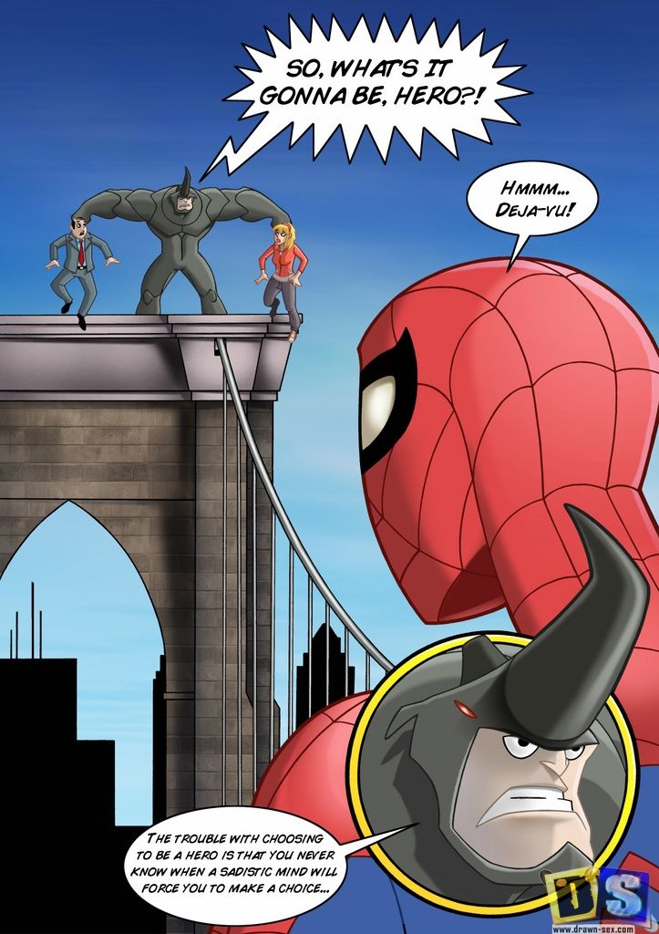 Spiderman - Reward, Drawn sex page 1