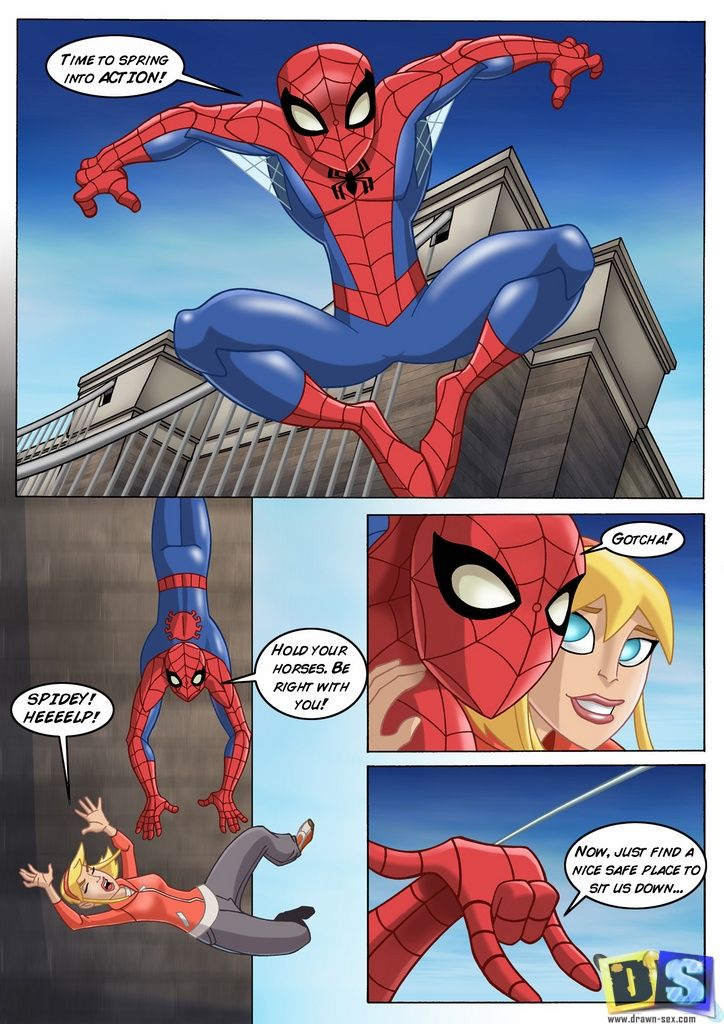 Spiderman - Reward, Drawn sex page 4