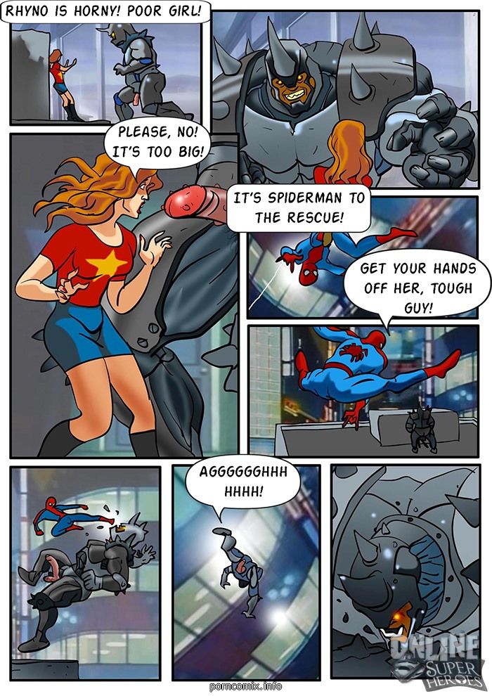 Spiderman - Man To The Rescue page 7