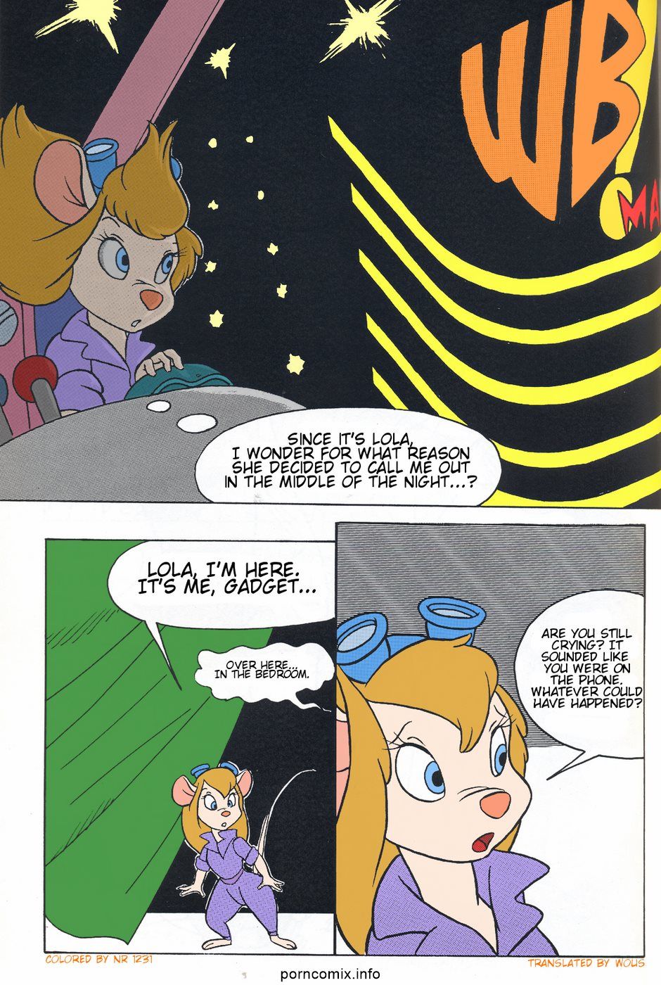 Gadget Hackwrench X Lola Bunny Page Free Porn Comics