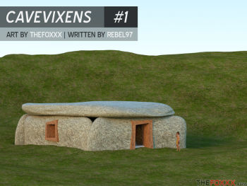 Cavevixens - The Foxxx, Flintstone cover