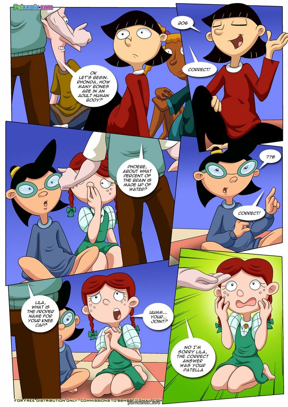 Hey Arnold - Pop Quiz, Pal Comix page 4
