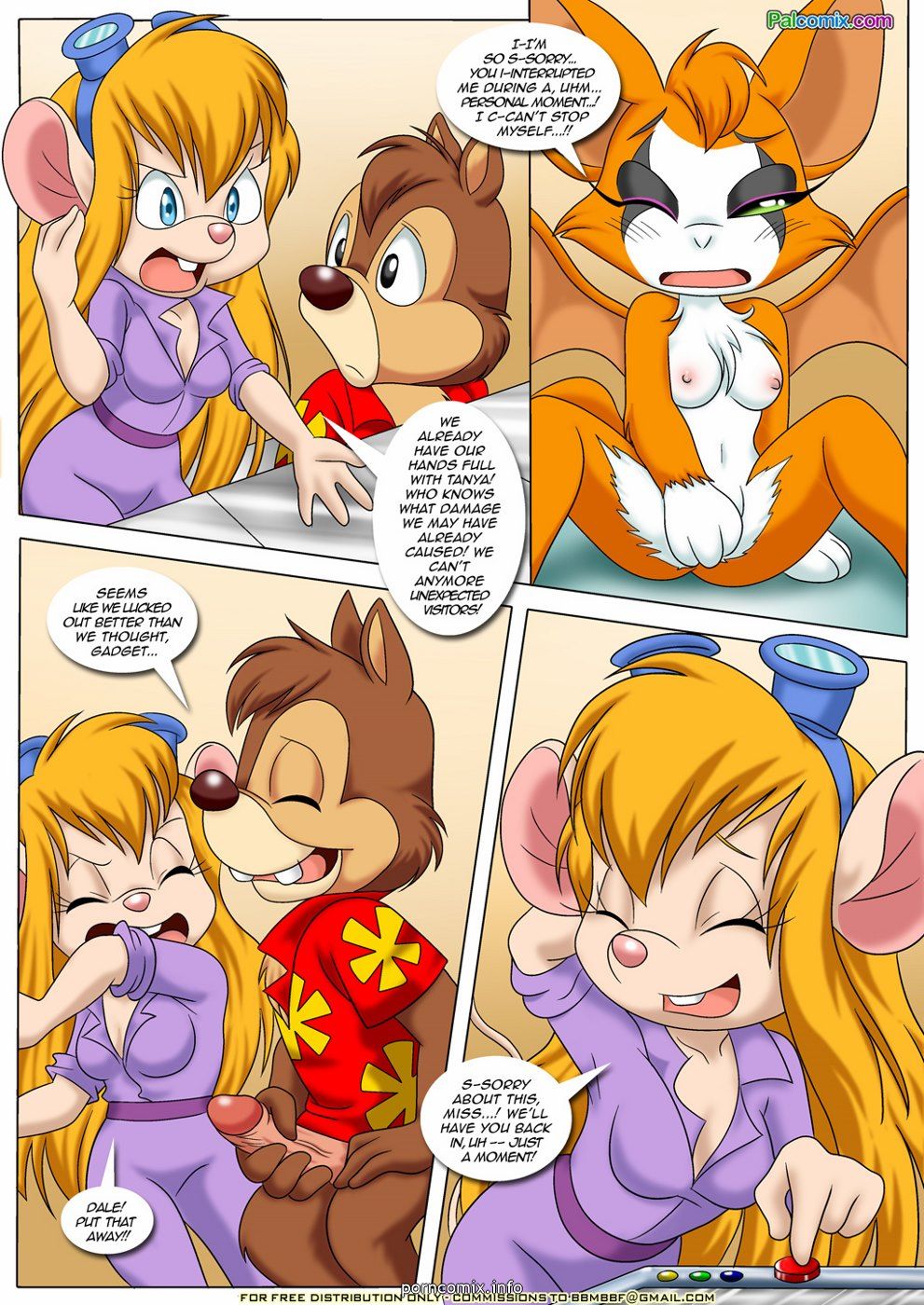 Palcomix, Of Mice and Machines - Chip n Dale page 9