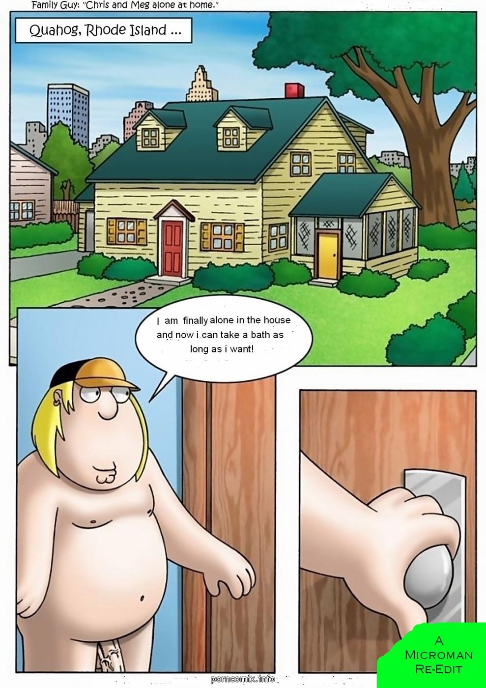 989px x 1400px - Family Guy - Chris and Meg Alone at Home Page 1 - Free Porn Comics