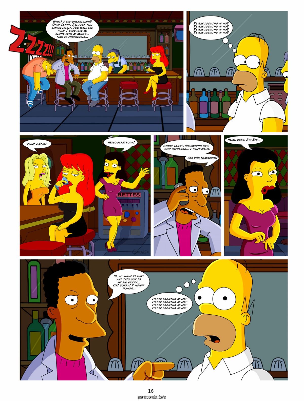 [Claudia] The Simpsons - Road To Springfield page 17