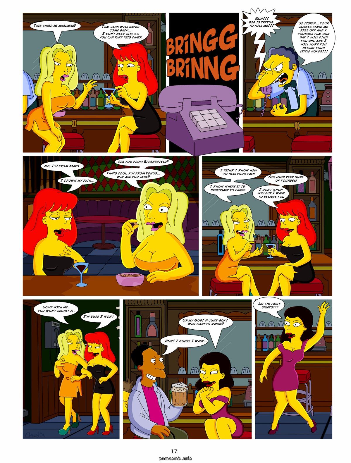 [Claudia] The Simpsons - Road To Springfield page 18
