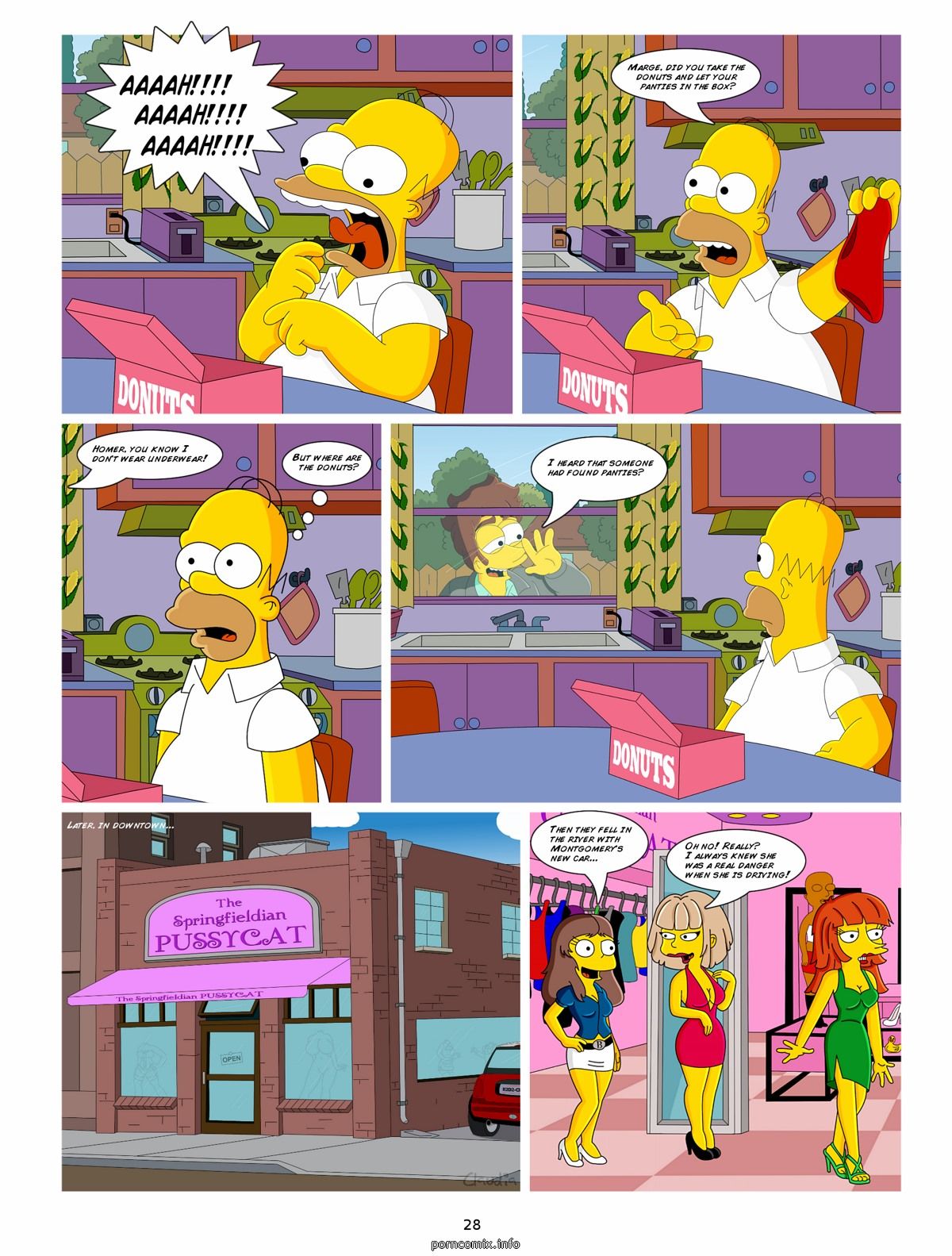 [Claudia] The Simpsons - Road To Springfield page 29