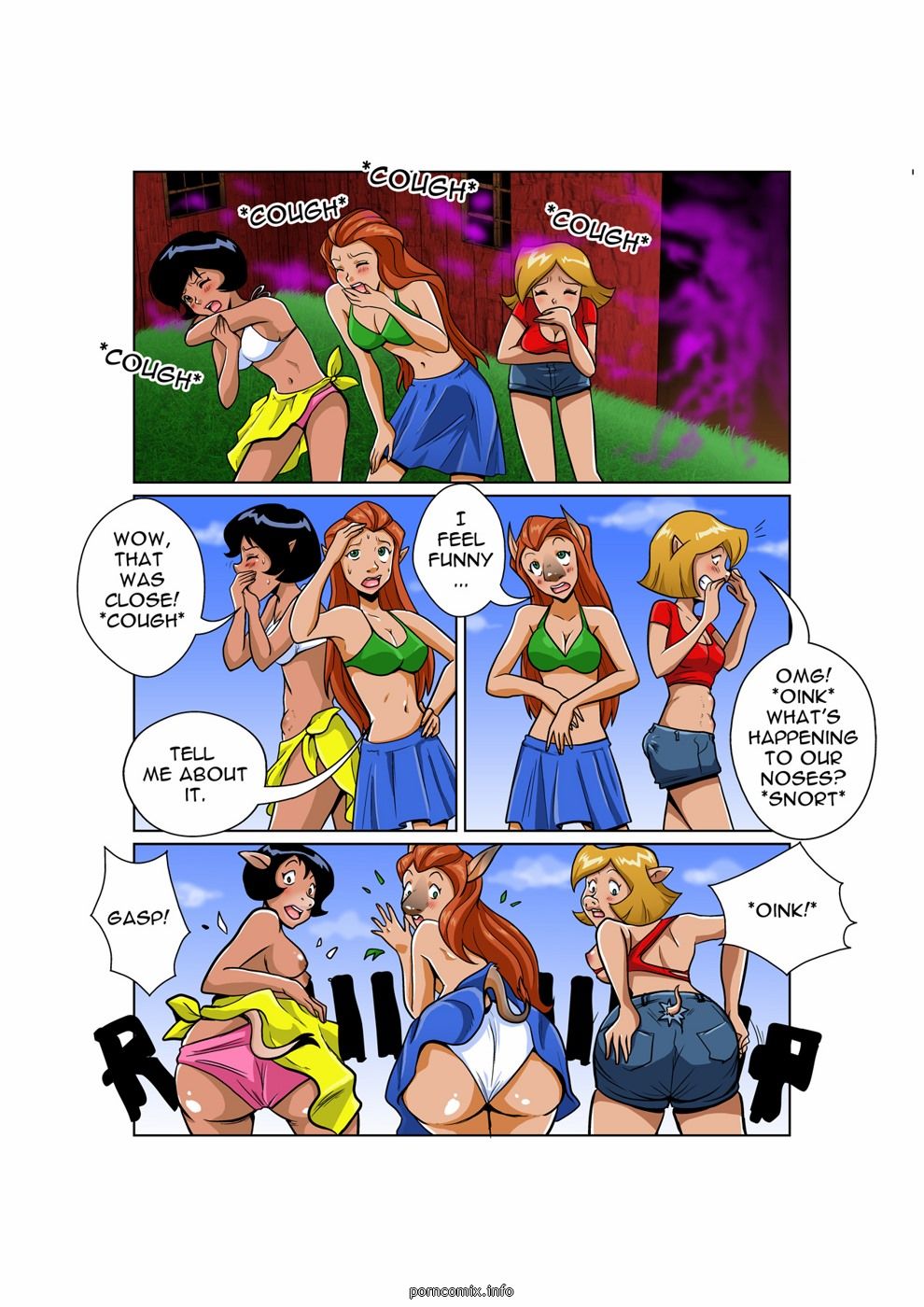 Totally Spies - Totally Barn Animals page 1