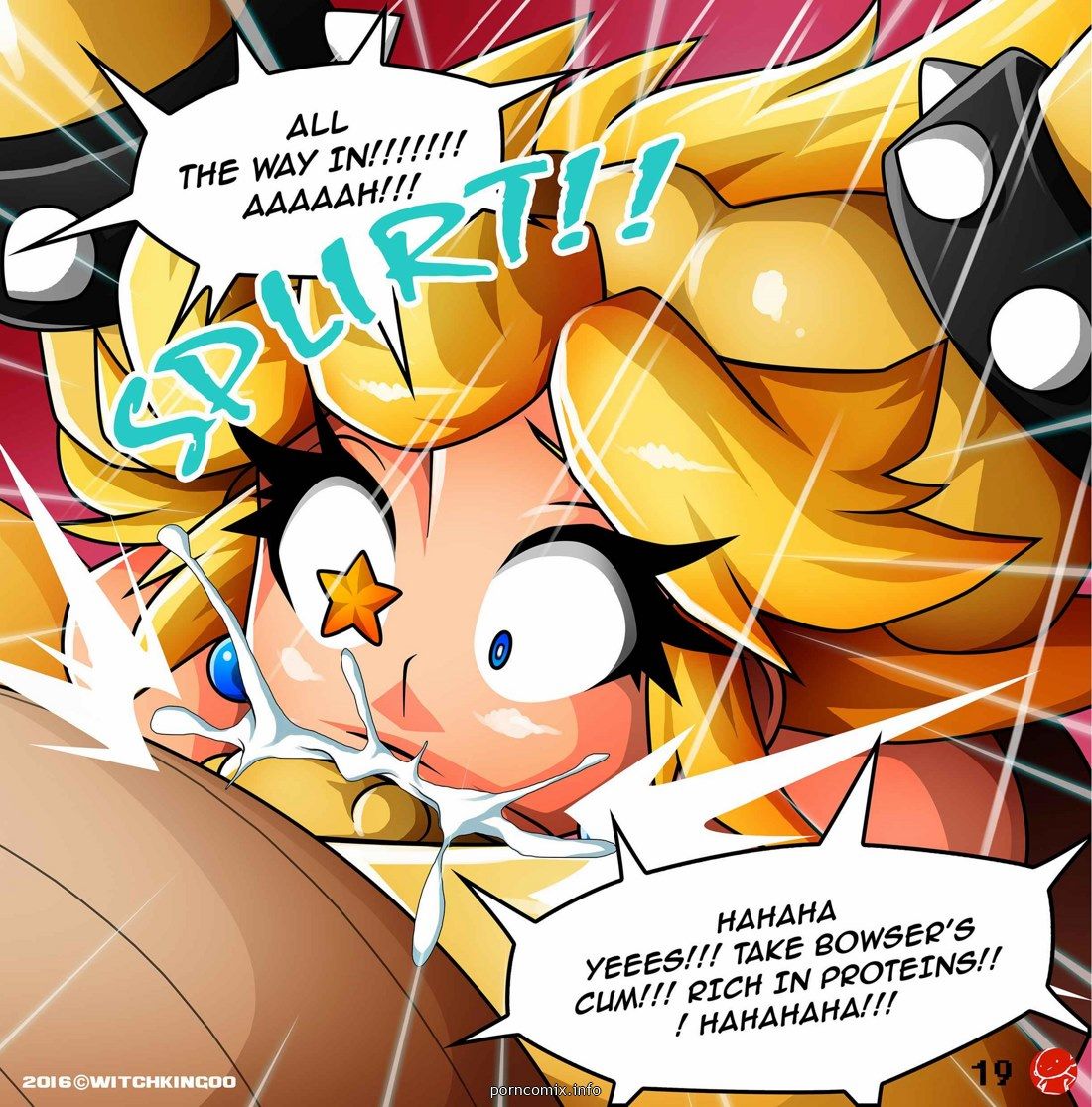 Witchking00 - Princess Peach - Help Me Mario! page 19