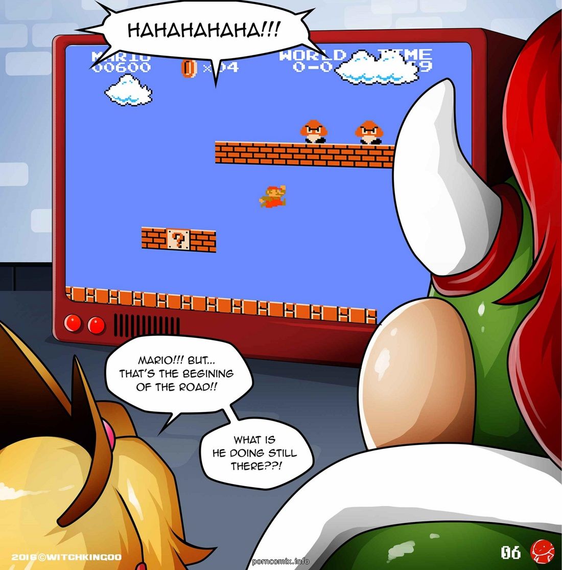 Witchking00 - Princess Peach - Help Me Mario! page 7