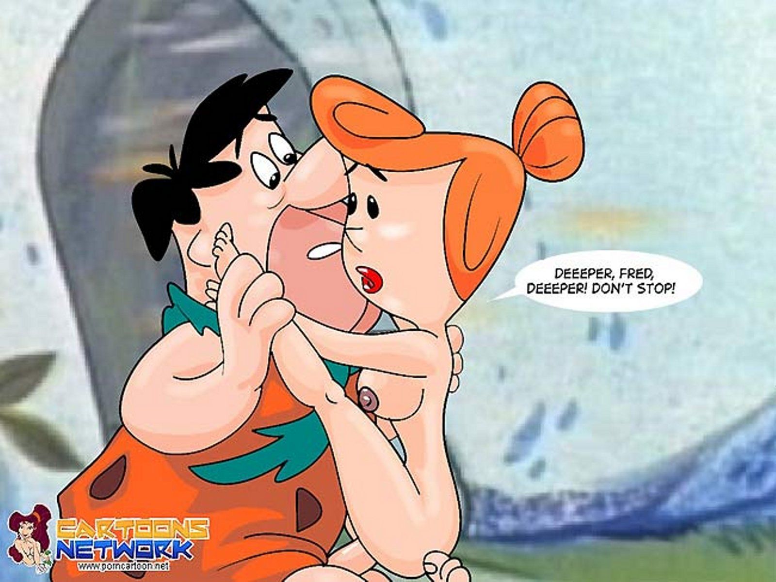 The Flintstones - Wet Wilma page 10