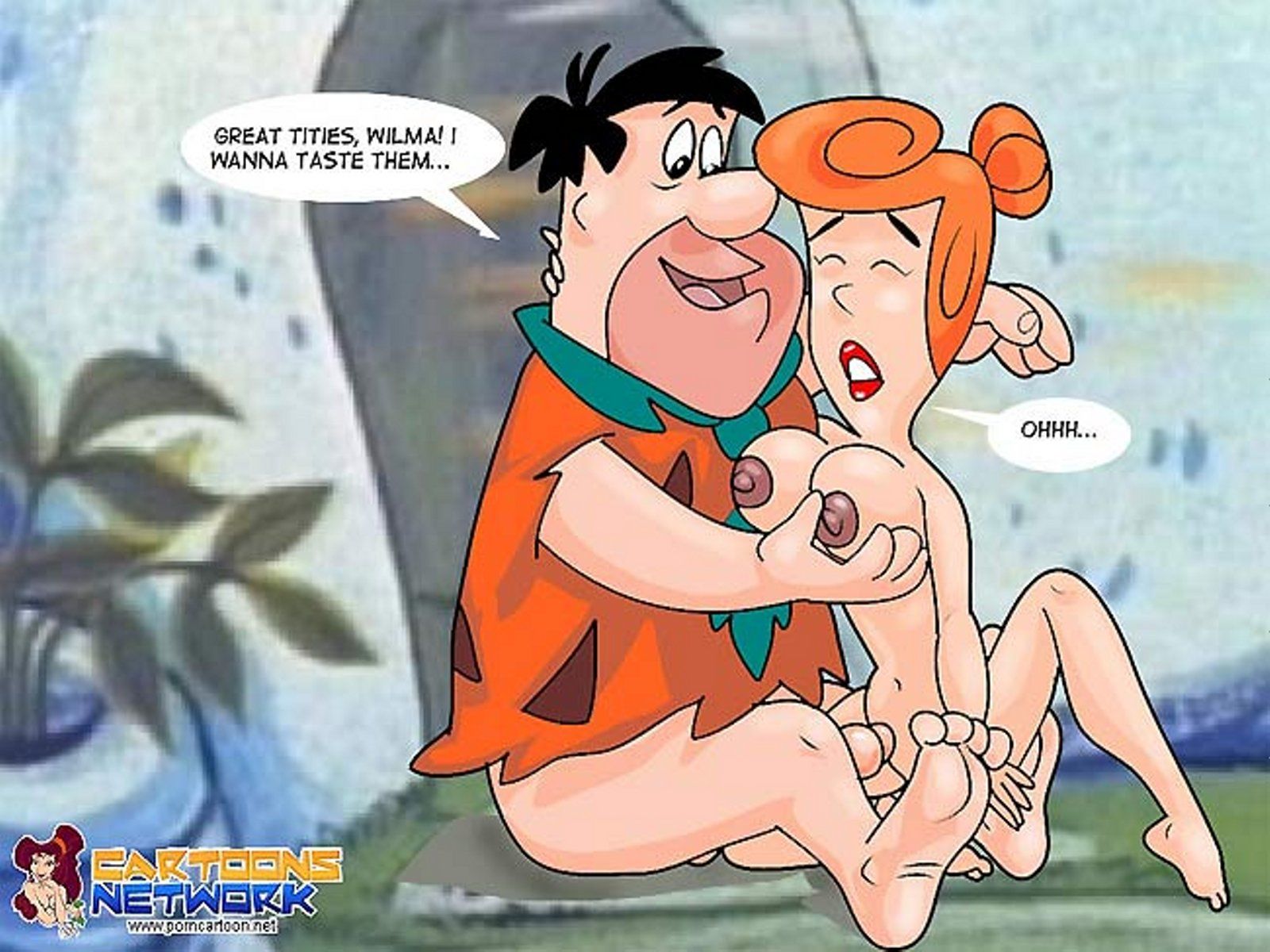 The Flintstones - Wet Wilma page 11