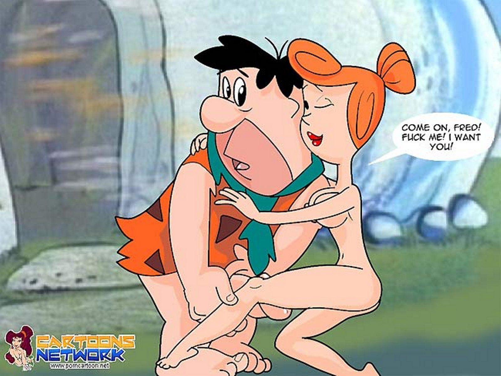 The Flintstones - Wet Wilma page 3
