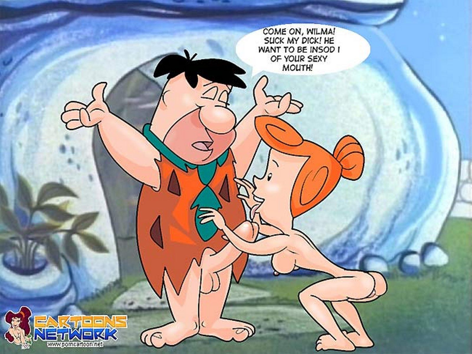 The Flintstones - Wet Wilma page 4
