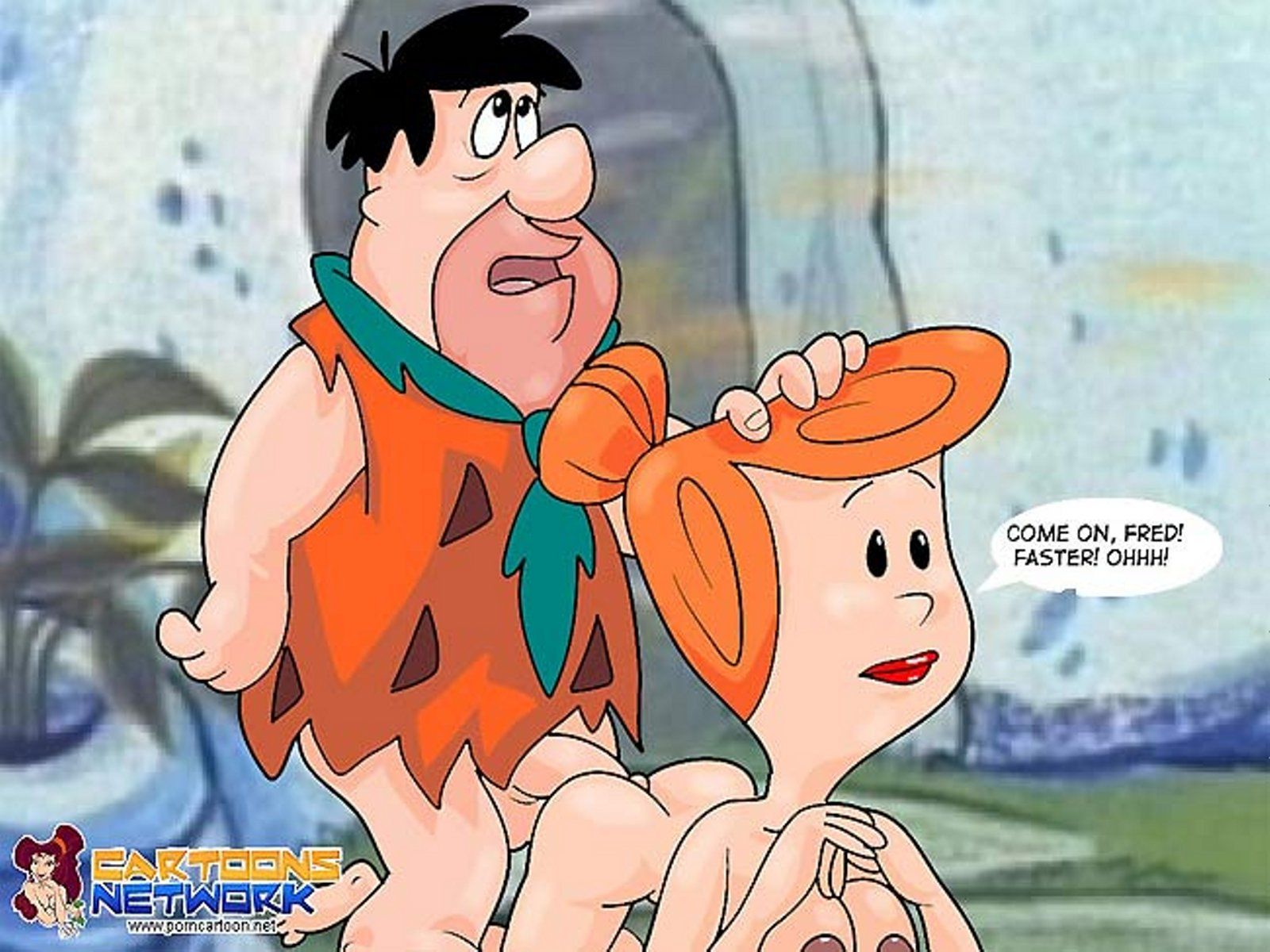The Flintstones - Wet Wilma page 7