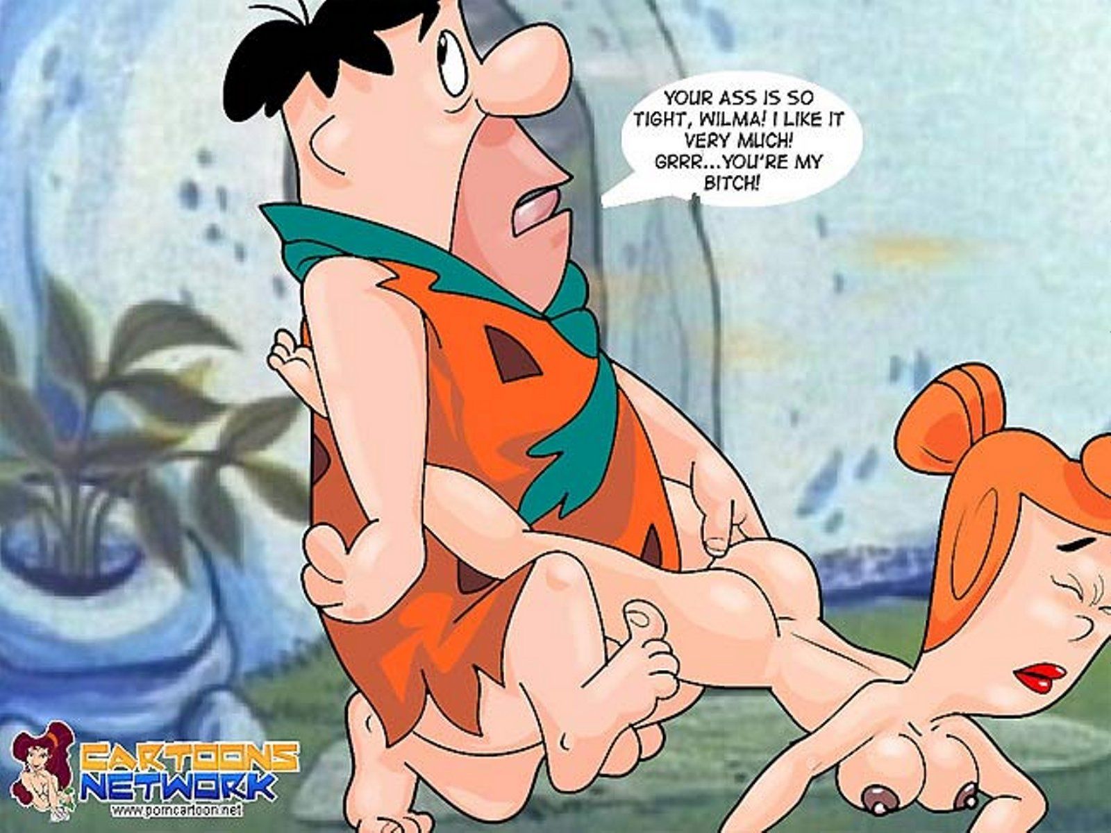 The Flintstones - Wet Wilma page 9