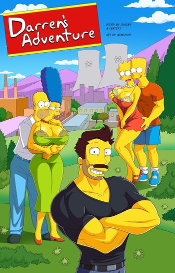 Simpsons - Darren's Adventure by Arabatos cover