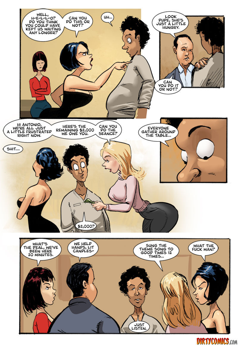 Dirty Comic - The Seance, Online page 4
