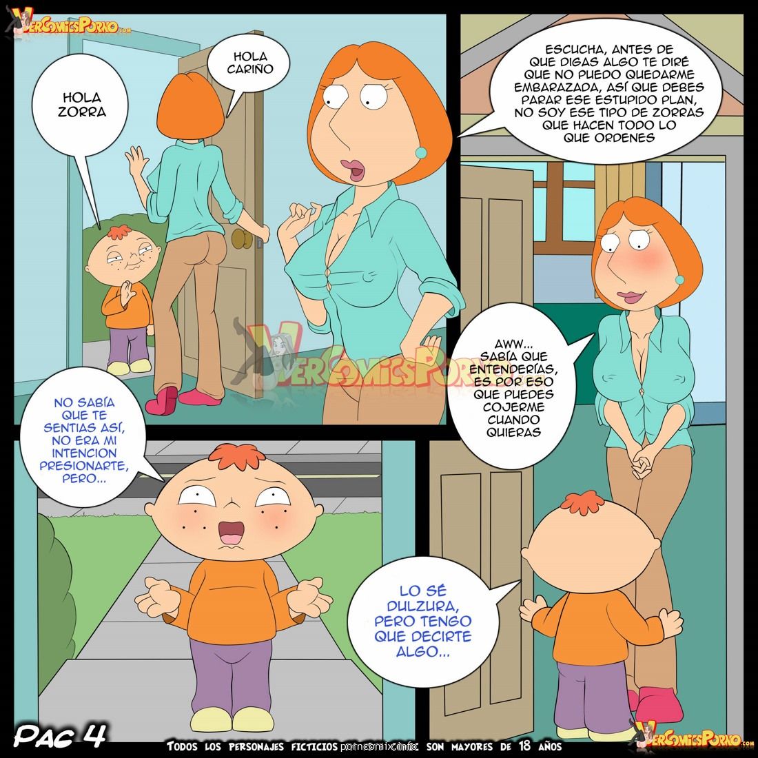 Croc - Babys Play 5 (Spanish), Family Guy page 4