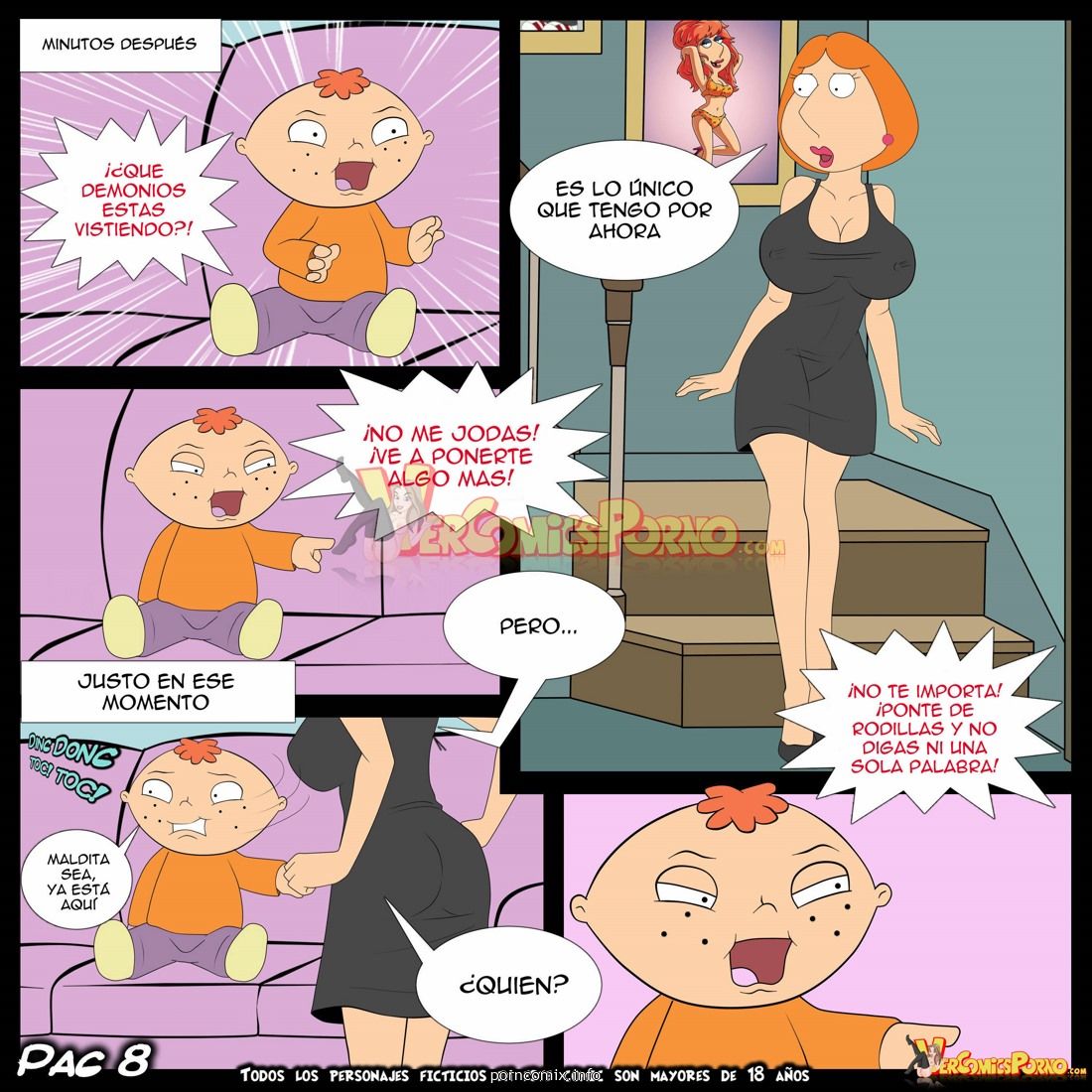 Croc - Babys Play 5 (Spanish), Family Guy page 8