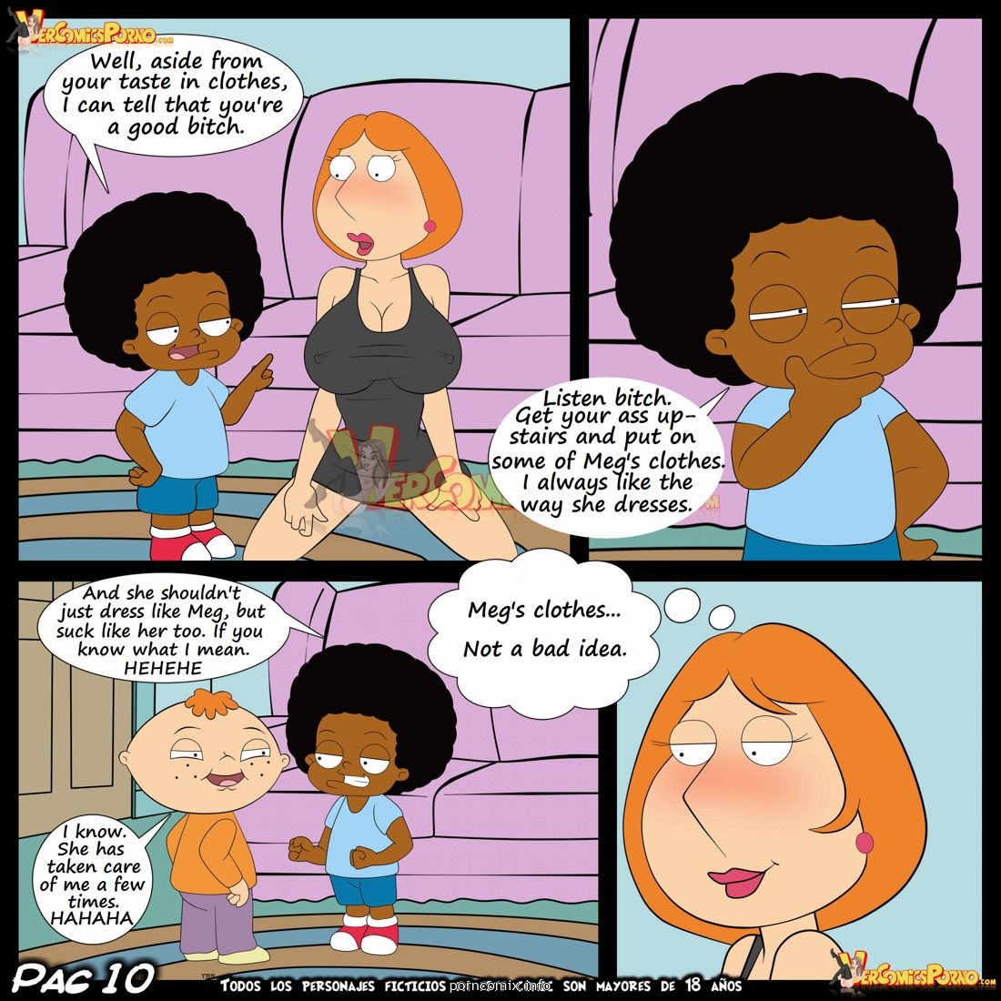 Family Guy - The Impregnation of Lois (English) page 11