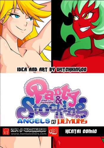 Panty & Stocking Angels vs Demons cover