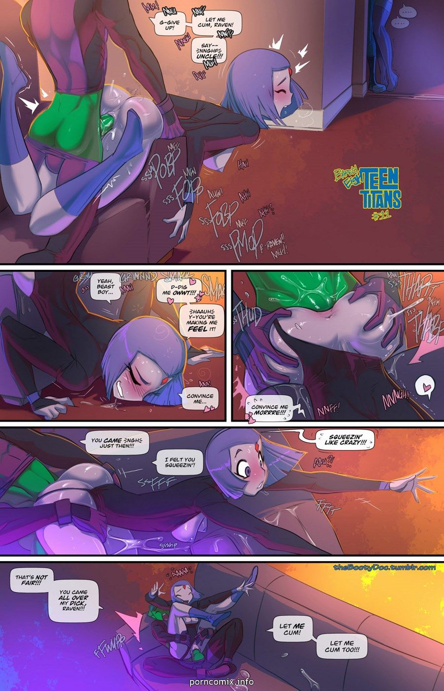 Barely Eigh Teen Titans Fred Perry page 12