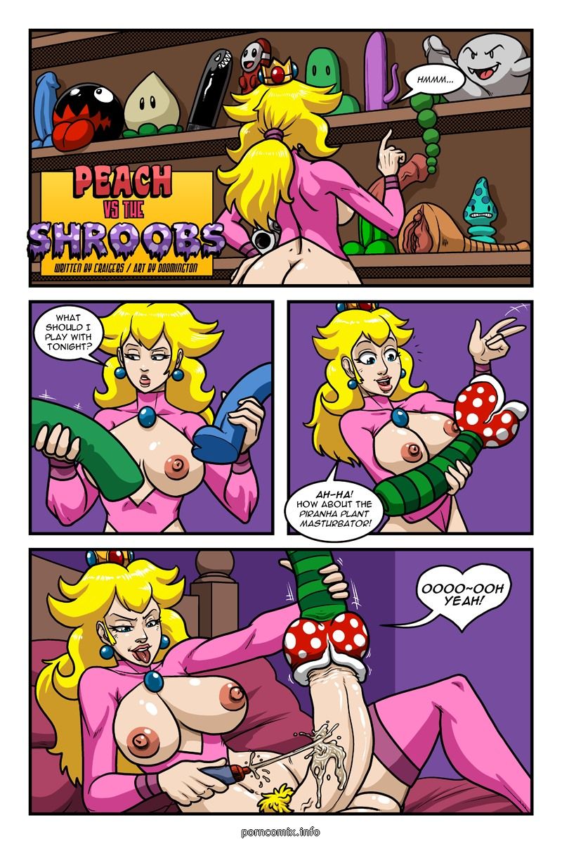 [Doomington] Peach vs the Shroobs (Super Mario Bros.) page 1