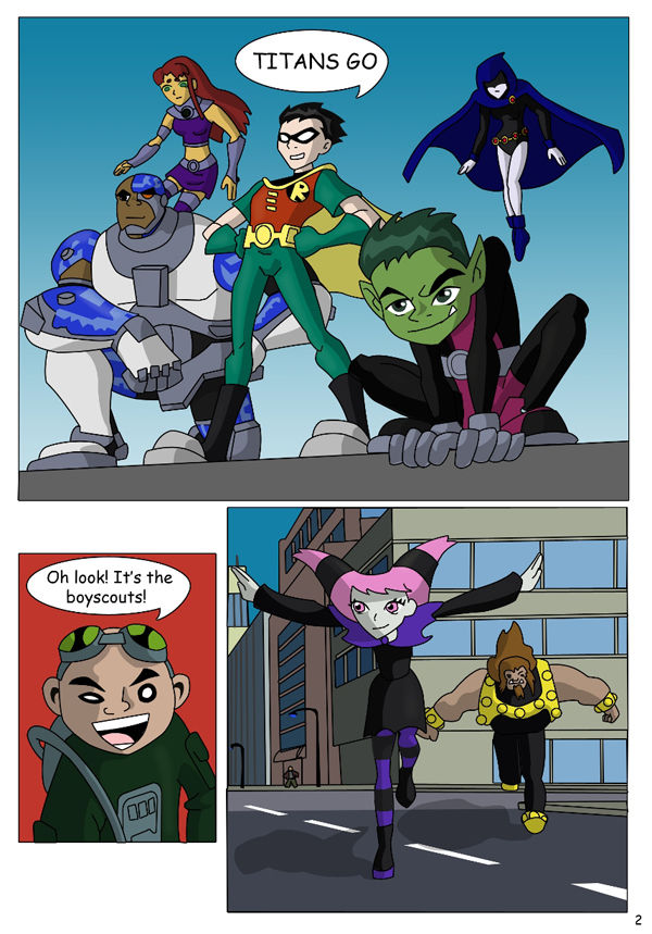 The Teen Titans - The Mishap page 3