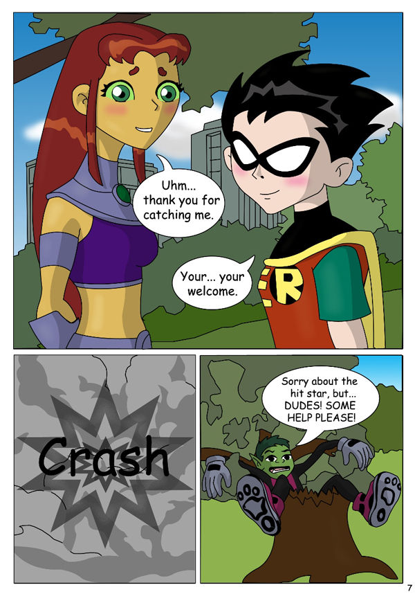 The Teen Titans - The Mishap page 8