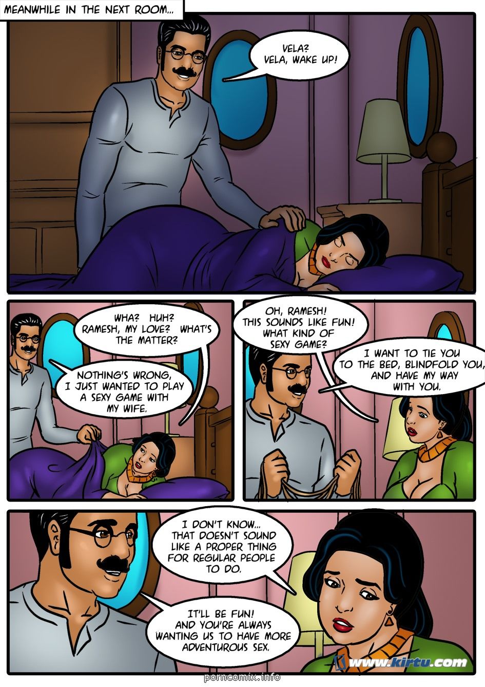 Savita Bhabhi 43 - Savita & Velamma, Kirtu page 13