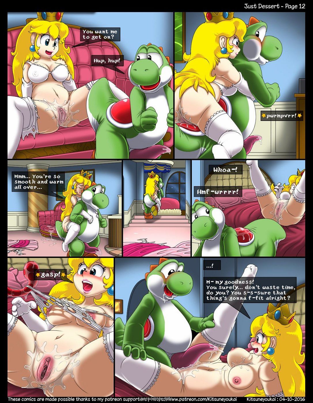 Kitsune Youkai - Just Dessert,Super Mario page 12