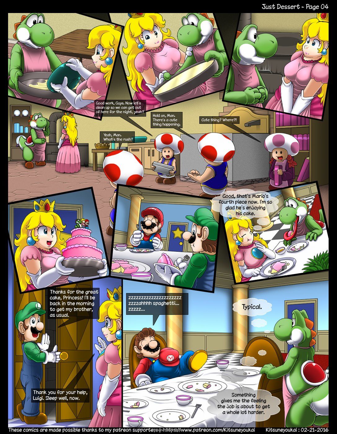 Kitsune Youkai - Just Dessert,Super Mario page 4