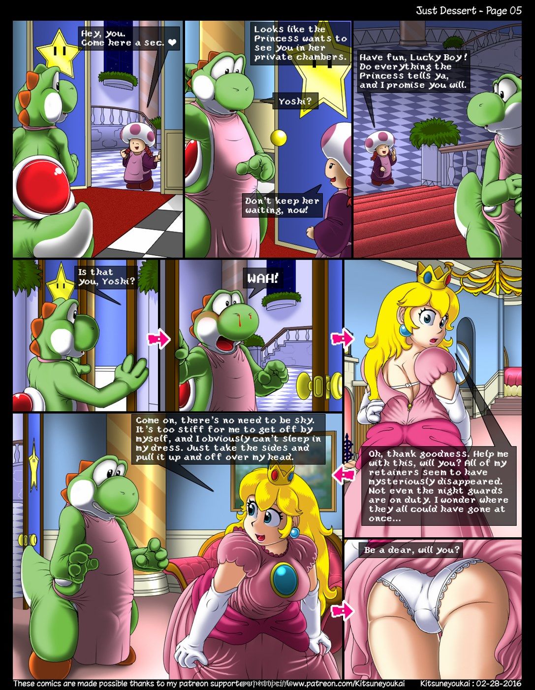Kitsune Youkai - Just Dessert,Super Mario page 6