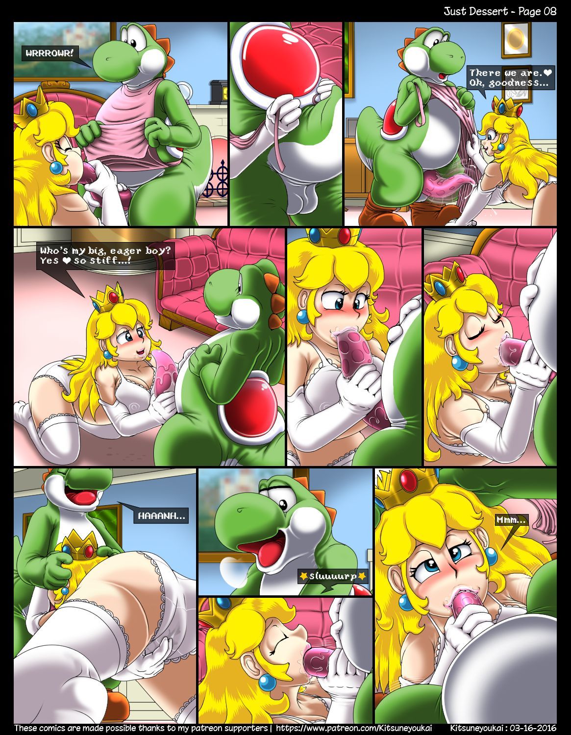 Kitsune Youkai - Just Dessert,Super Mario page 8
