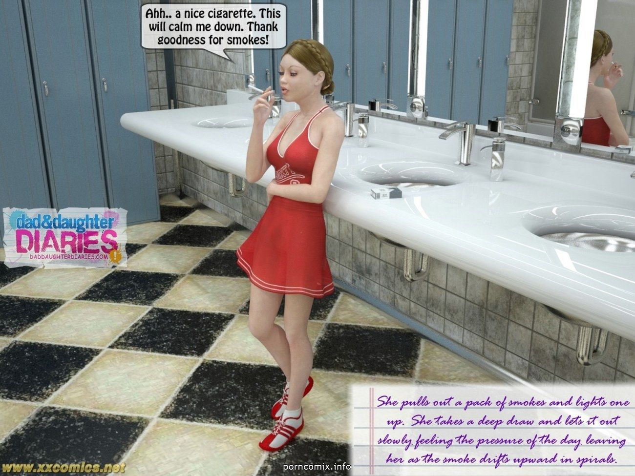 Daddy + Daughter 10 Diaries, 3D Incest page 4